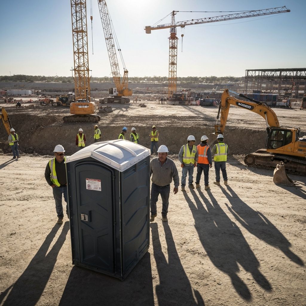 Construction Site Porta Potty