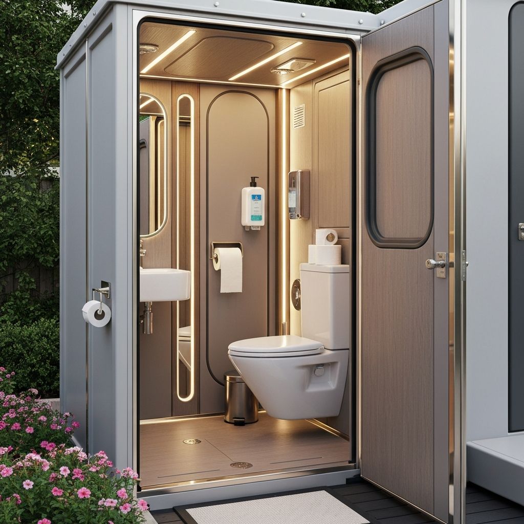 Deluxe Porta Potty Rental