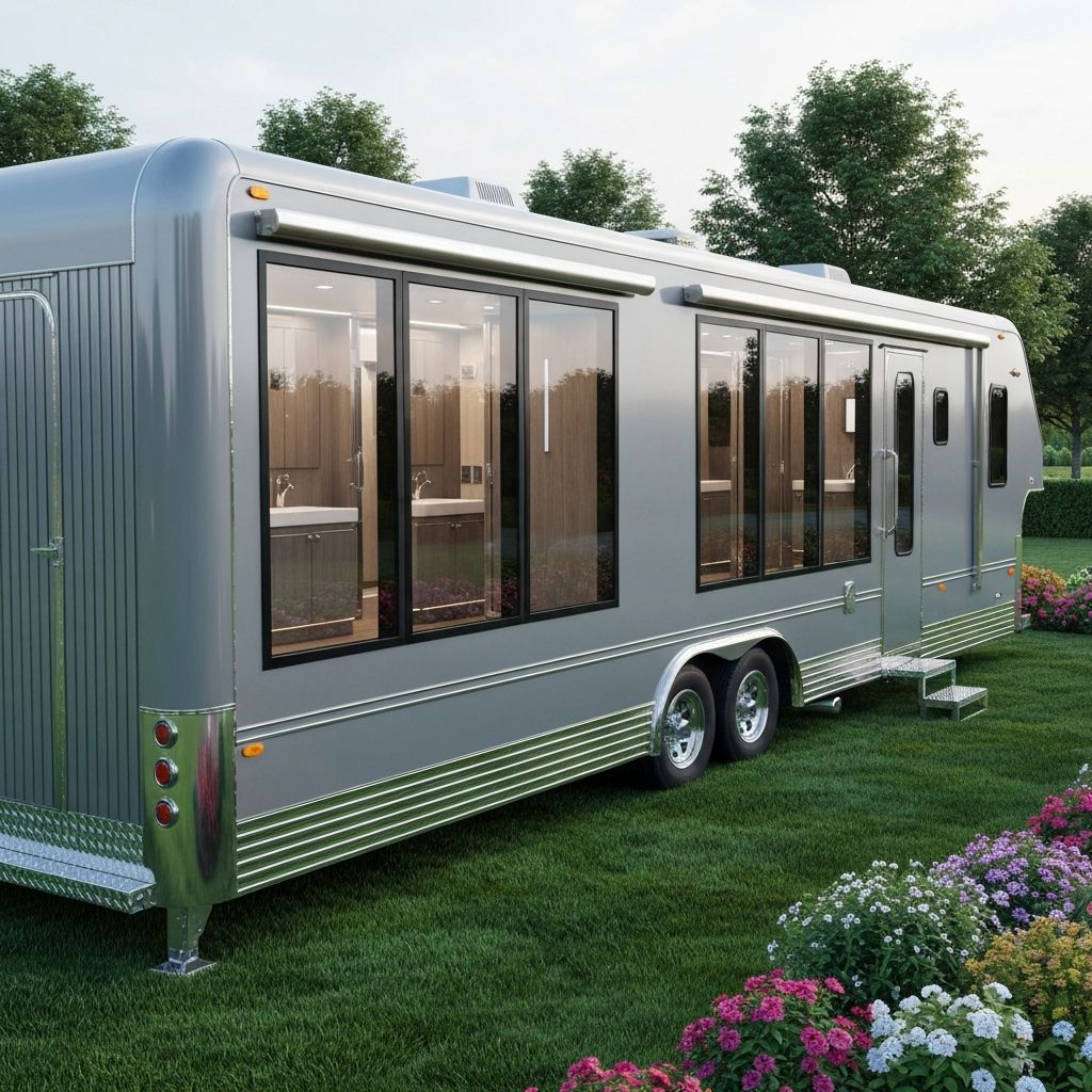 Luxury Restroom Trailer